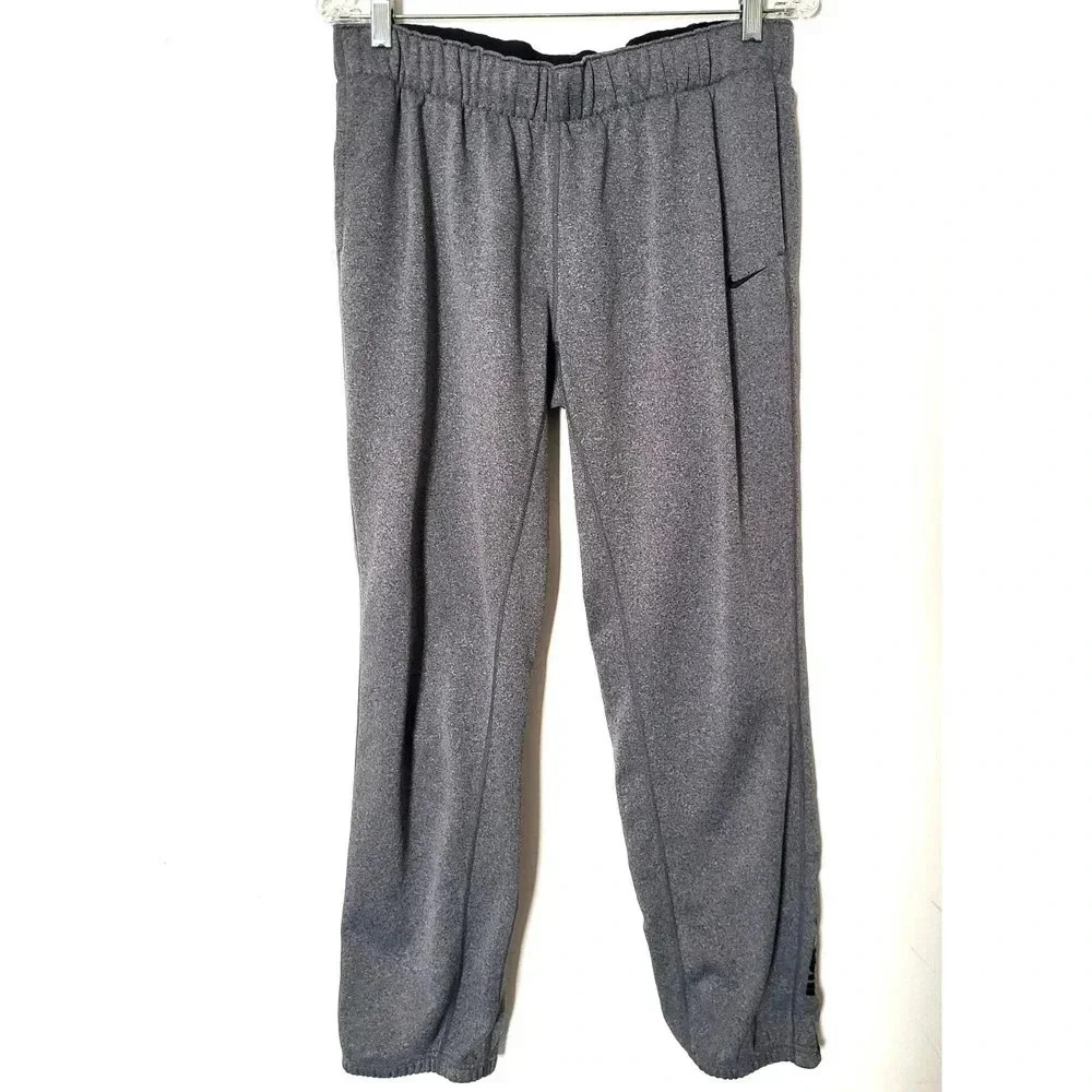 Nike Men's Gray Zip Bottom Pant Medium‎ 1C
